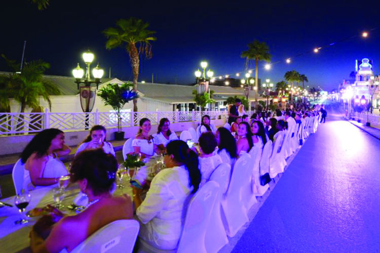 Long Table Aruba event at the Renaissance Aruba Resort