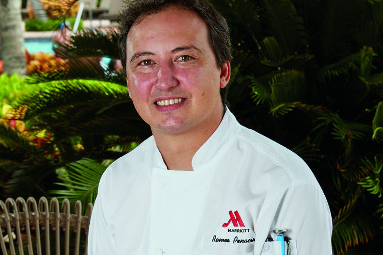 Chef Romeo Penacino of the Marriott Resort & Stellaris Casino