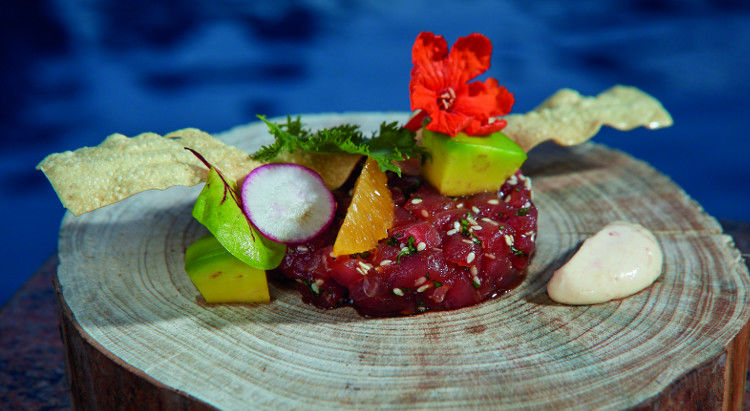 spicy tuna tartare Aruba