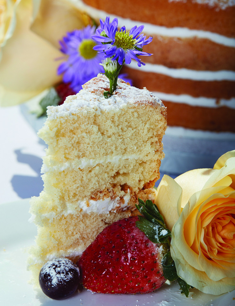 Aruba wedding cake