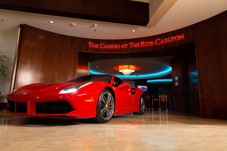 The Casino at The Ritz-Carlton Aruba Ferrari