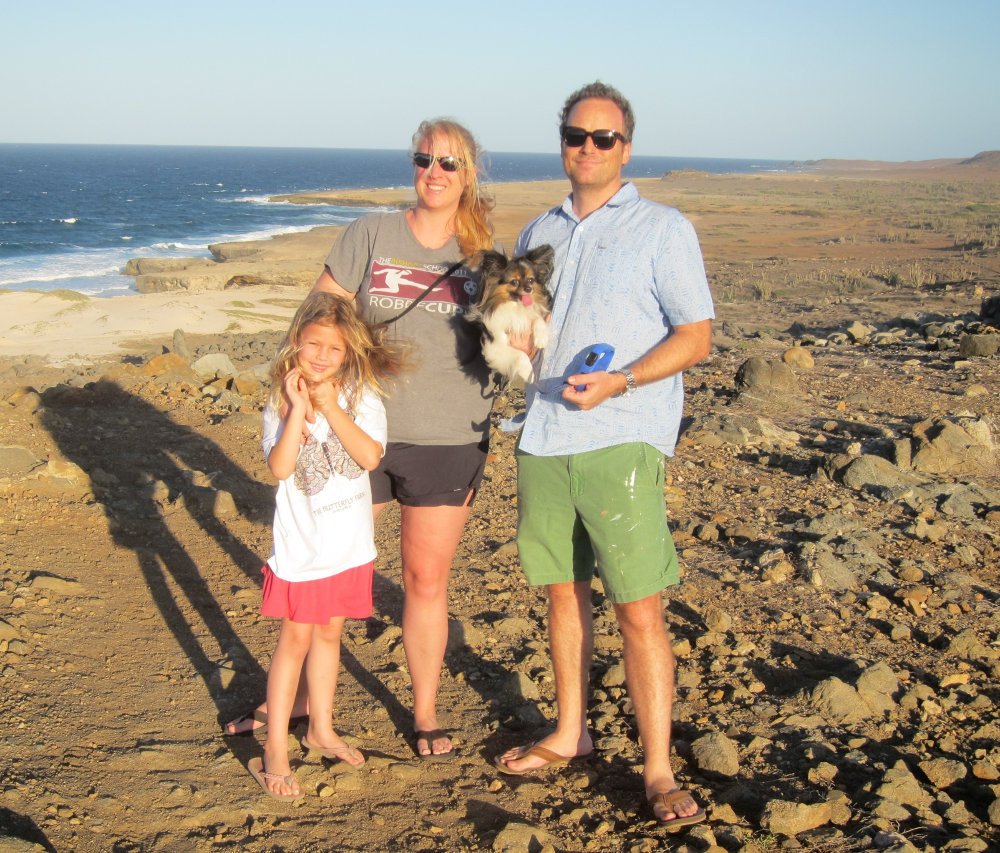 Aruba north coast nature walk