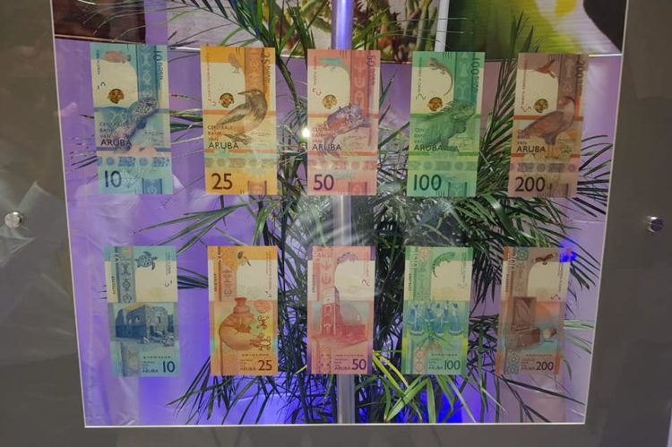 new Aruban florin bills